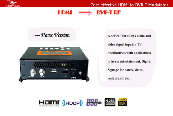Buy cheap Digitovision HDMI to DVB-C/DVB-T/ATSC/ISDB-T Encoder Modulator from wholesalers