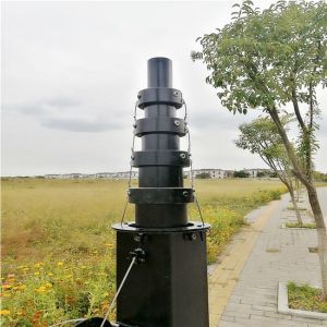 Buy cheap Lightweight Hand Winch Portable Telescoping Aluminum Mast from wholesalers