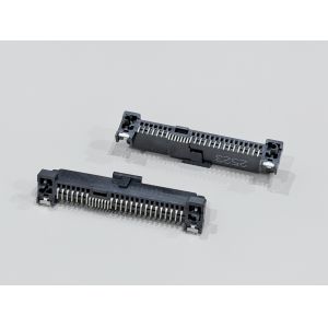 SAS 29P SMT Female Connector 1.27mm Pitch, Type 45 Version with 30U" Gold-Plated