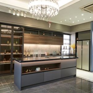 Buy cheap Modern Fashion Particle Board MDF Door Modern Modular Kitchen Cabinets from wholesalers