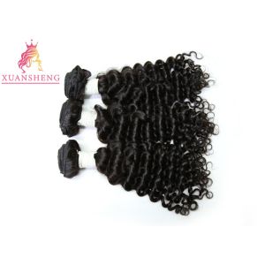 Buy cheap Grade 9A Peruvian Human Hair Deep Wave Extensions No Shedding And No Tangle from wholesalers