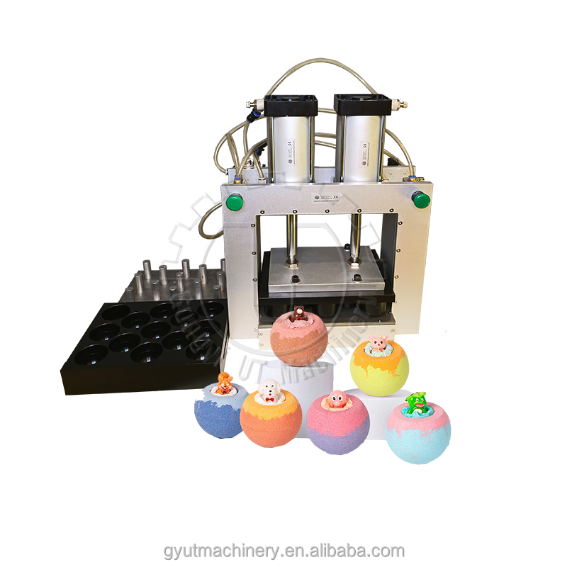 Customized Shape Semi-auto Bath Bomb Presser Fizzy Ball Making Machine for End Market