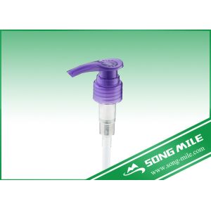 Buy cheap Purple Liquid Soap Dispenser Plastic Pump Cheap Shampoo Lotion Pump product
