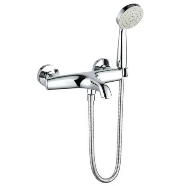 Quality White Finish SPA Faucets with Waist Jet and Hand Shower for sale