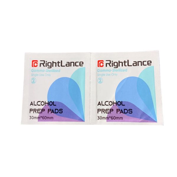 30*60mm Sterile Alcohol Prep Pads Customized Multiple Single Use