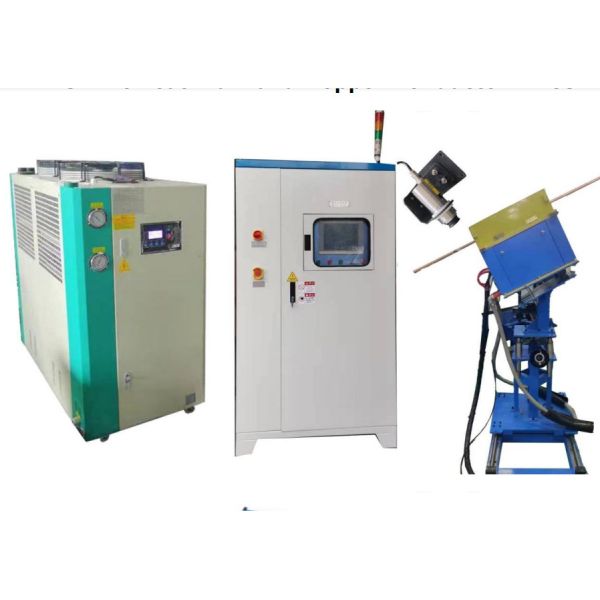 Quality Industrial Induction Heating Machine PLC HMI Induction Melting Aluminum Machine for sale