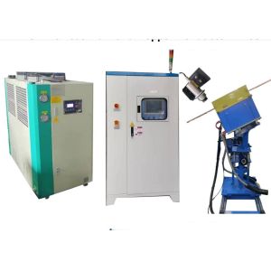Buy cheap Industrial Induction Heating Machine PLC HMI Induction Melting Aluminum Machine from wholesalers
