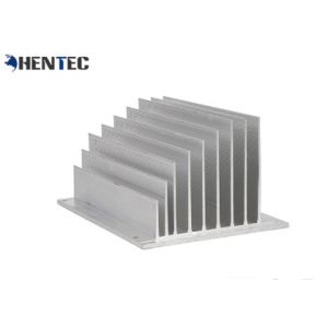 Buy cheap Anodized Radiator Aluminium Heatsink Extrusion , Extruded Heat Sink Profiles from wholesalers