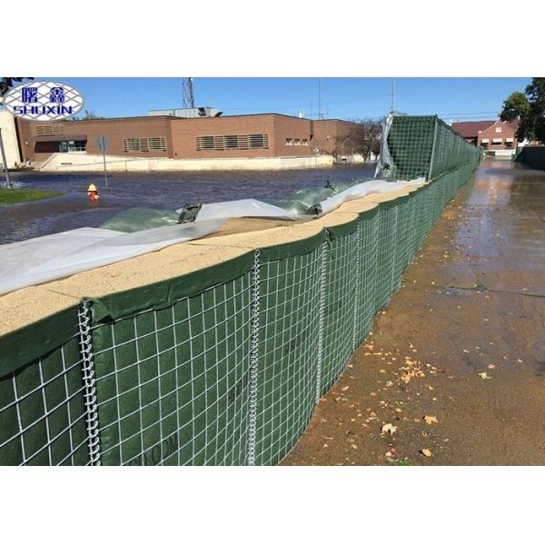 Quality Galvanized Wire Army Flood Protection Defensive Barrier Sand Wall for sale