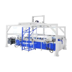 Buy cheap Automatic Double Bending Shrinking Machine IBC Stainless Steel Frame Tube Forming Machines from wholesalers