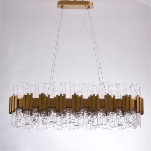 Buy cheap Clear / Transparent Glass Pendant Lamps Elegance And Durability from wholesalers