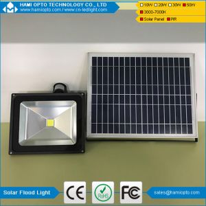Buy cheap 50W Rechargeable Led Flood Light With Pir,Security Solar Powered Light from wholesalers