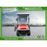Buy cheap Red 2 Seater 48v Electric Ambulance Vehicle For Park 1 Year Warranty from wholesalers