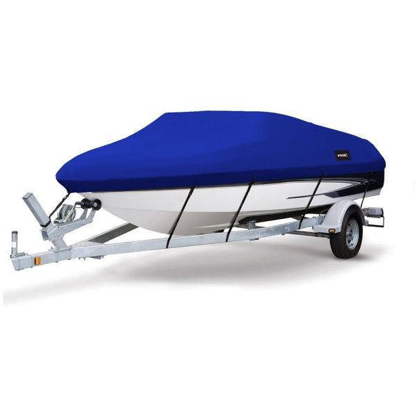 Quality 600D Marine Grade Polyester Canvas Boat Covers UV Damage Resistant for sale