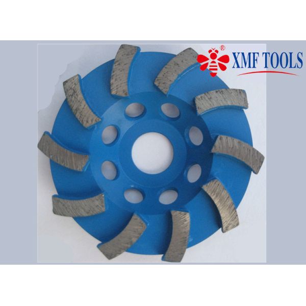 Buy cheap 4 " / 105mm Turbo Angle Grinder Diamond Cup Wheel For Concrete Marble Blue from wholesalers