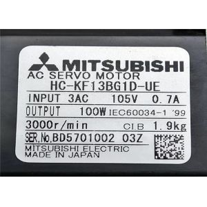 Buy cheap HC-KF13BG1D-UE Mitsubishi Industrial 100W Waterproof Servo Moduel from wholesalers
