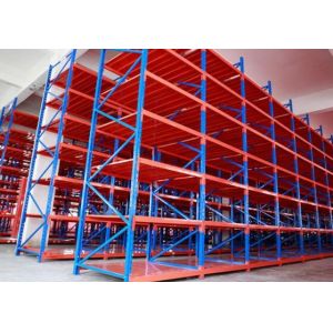 Buy cheap Cold Rolled Steel Warehouse Storage Shelves Adjustable Layer from wholesalers