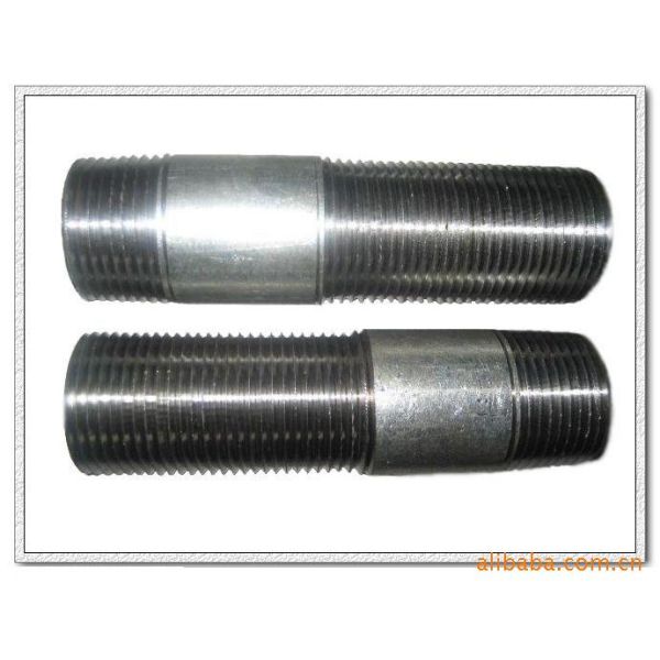 Buy cheap 1/2-4 Galvanized long screw thread steel pipe nipples from wholesalers