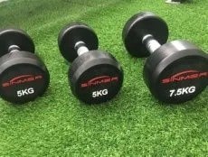 Buy cheap Round Head Cast Iron Dumbbells Olympic Barbell Set 25kg 50kg product