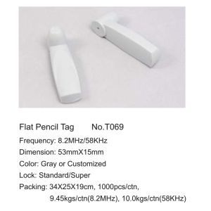 Buy cheap Durable Checkpoint Security Tag / Security Tag Still On Clothes ROSH Certification from wholesalers