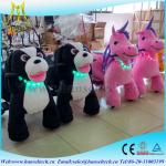 Buy cheap Hansel cheap electric car for kids fair attractions amusement park trains rides for sale coin control box kiddie ride from wholesalers
