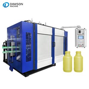 Buy cheap Double Station 500ml 1L Plastic Bottle Extrusion Blow Molding Machine from wholesalers