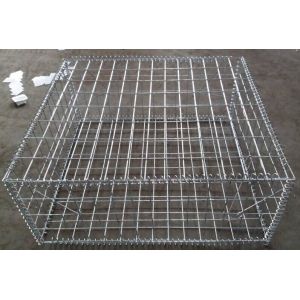 Buy cheap Silver High Strength Gabion Wire Mesh Anti Corrosion Square Hole Shape from wholesalers