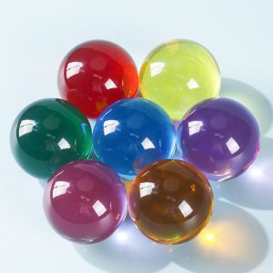 Buy cheap Custom large acrylic sphere transparent acrylic resin Contact Juggling balls from wholesalers