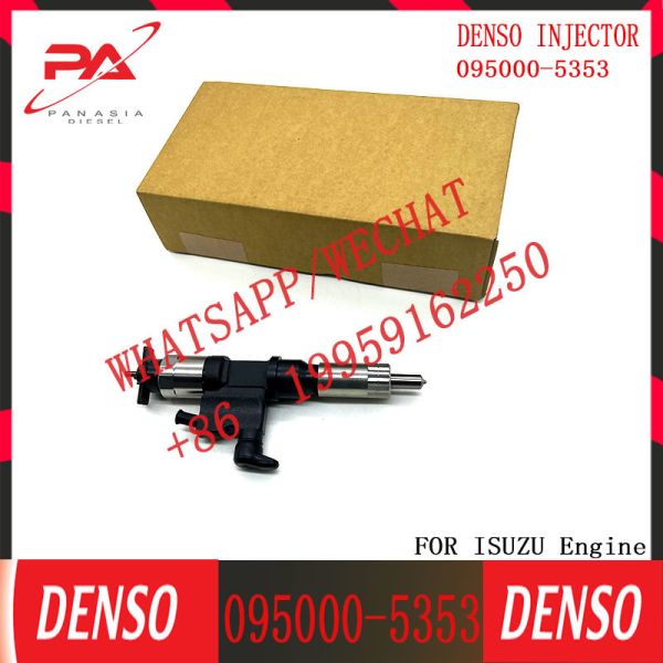 Quality COMMON RAIL FUEL INJECTOR 095000-5350, 095000-5351, 095000-5353, 8-97601156-4 FOR ISUZU 4HK1 ENGINE for sale