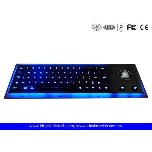 Quality Waterproof Illuminated Metal Keyboard for sale