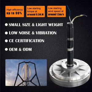 AFPMG560 5kw 220v Vertical Axis Wind Turbine Generator with 20 Years Design