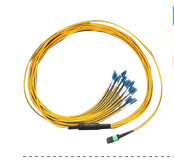 Buy cheap Fiber Passive Components, DONGWE DW-MPOLCRF04 MPO LC Roundness Fanout Patch Cord,4 Core from wholesalers