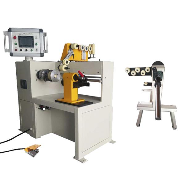 Quality Flat / Round Wire Automatic Transformer Winding Machine With PLC for sale