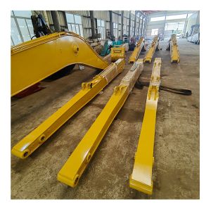 Q355B Excavator Long Boom 16m 18m with two ton addtional counter weight For