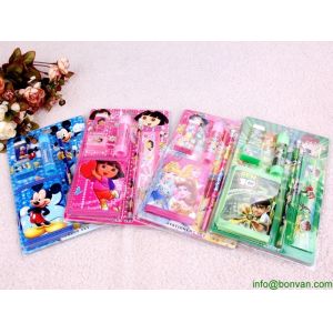 Buy cheap Promotional plastic back to school stationery kit,personalized stationery set from wholesalers