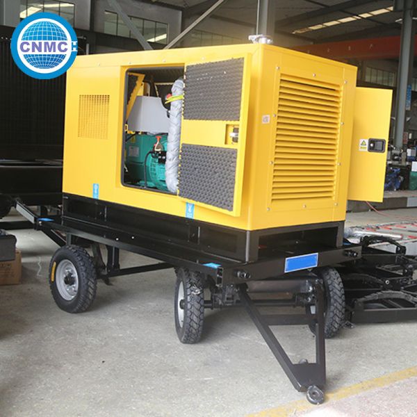 Quality Inline 6-Cylinder Engine Type Trailer Type Generator With Rated Power Of 10-5000KW And Long-Lasting Steel Construction for sale