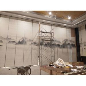 Buy cheap Modern Acoustic Movable Partition Wall System / Sliding Folding Partition from wholesalers