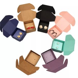 Buy cheap DIY Folding Kraft Gift Box Mini Jewelry Packing Small Soap Paper Box from wholesalers