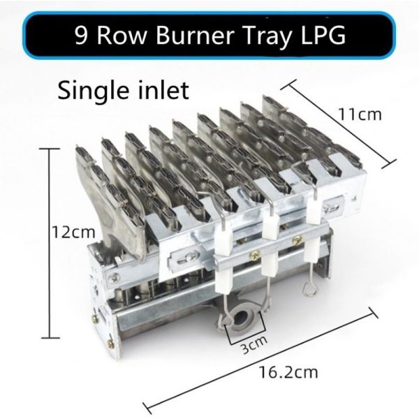 Buy cheap 9 Row Single Row Single Intake Burner Tray from wholesalers