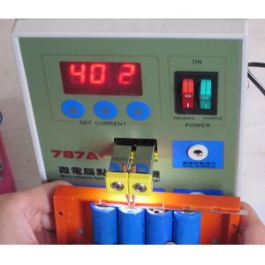 Pulse Battery Spot Welder 787A+LED light+T338D Rechargeable battery parameter