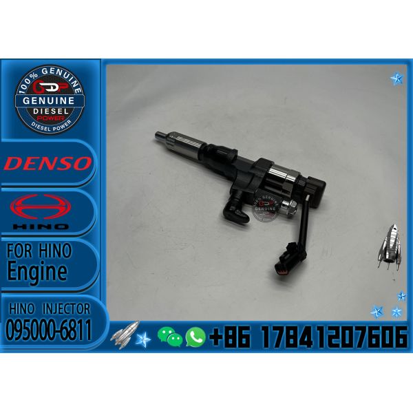 Diesel Common Rail Injector 095000-6602 095000-6753 095000-6811 For H-INO J08C J08E 500 Series 23670-E0040 23670-E0030