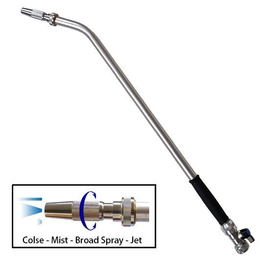 Quality Aluminum Spray Lance with Extension Tube & Brass Adjustable Nozzle for sale