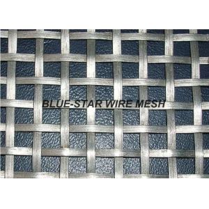 Buy cheap Flat Wire Intercrimp Wire Mesh For Decoration Square / Rectangular Aperture product