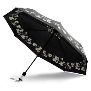 Buy cheap 21in 190T Pongee Automatic Three Folding Umbrella With Logo Printing from wholesalers