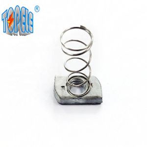 Buy cheap Pre Galvanized Steel M6 Long Spring Channel Nut from wholesalers