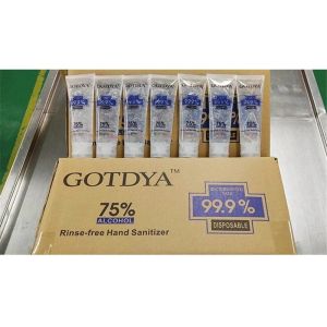 Buy cheap GOTDYA 80ml Rinse-free Hand sanitizer , free sample , portable from wholesalers