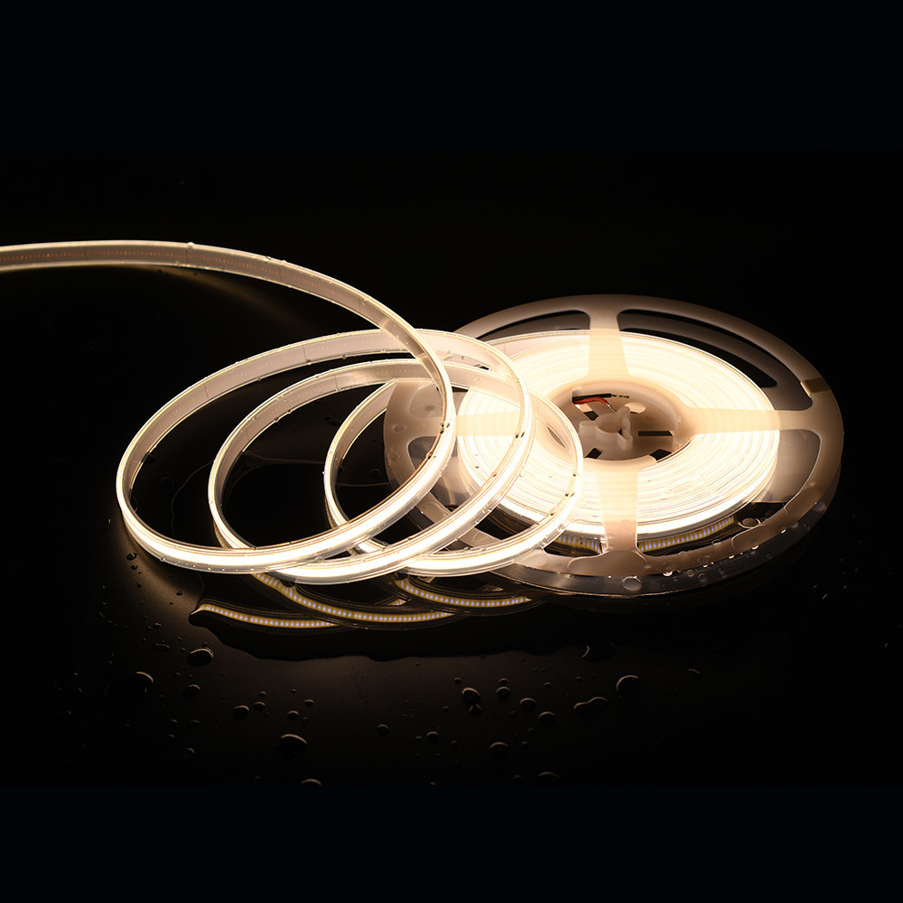 Buy cheap COB DC24V Flexible LED Strip Light 480leds/m Reel To Reel White Color Temperature IP20 Rated With 3-Year Warranty from wholesalers