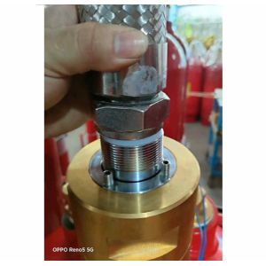 5.6 Bar / 4.2 Bar FM200 Piston Flow System Pipe Line Fire Extinguishing System