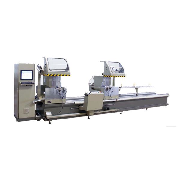 Buy cheap CNC PVC Profile Double Head Mitre Saw / Aluminum Window Door CNC Cutting Machine from wholesalers