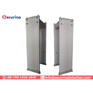 45 Zones Full Body Scanner , Industrial Door Frame Metal Detector 7 Inch LCD